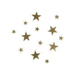 AussieSuperStore Art & Craft Essentials Stars Gold Glitter Shapes Stars Gold Glitter Shapes | Craft Glitter Shape 9331468001881 VCSQ5